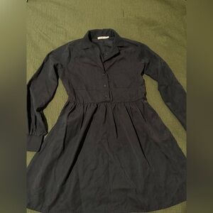 Elegant Black Midi Dress